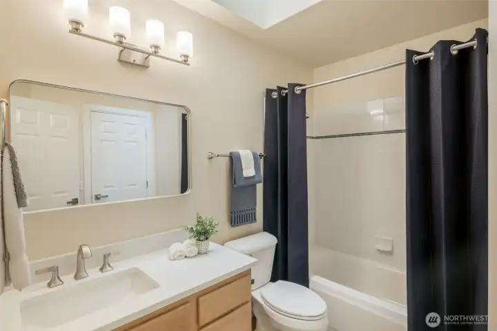 Upstairs hall bath