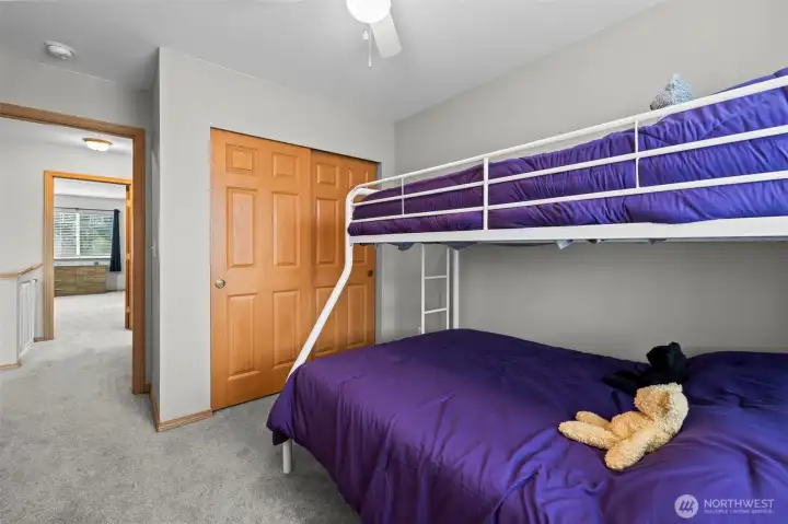 Third upstairs bedroom