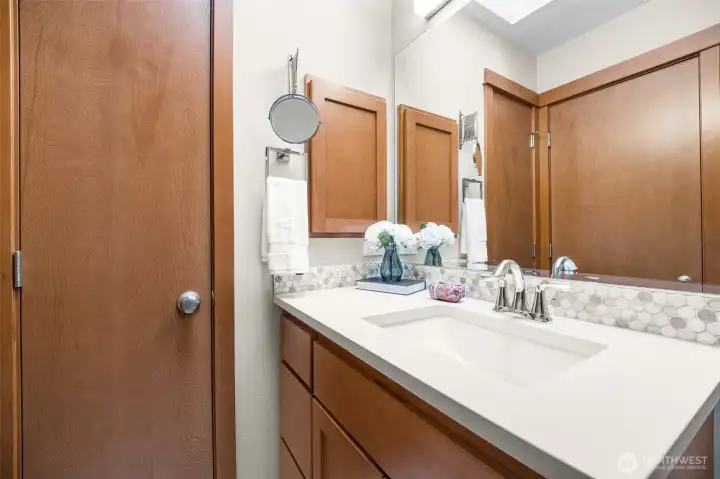 Primary Bathroom with Closet