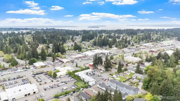 Bird's Eye View from West