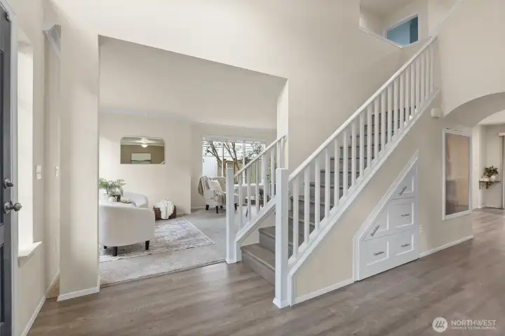 Entry/Custom Under Stair Cubbies Entry/Custom Under Stair Cubbies