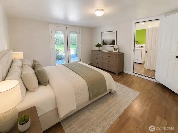 Downstairs Room Option 3 - Virtually staged (many options for this room)
