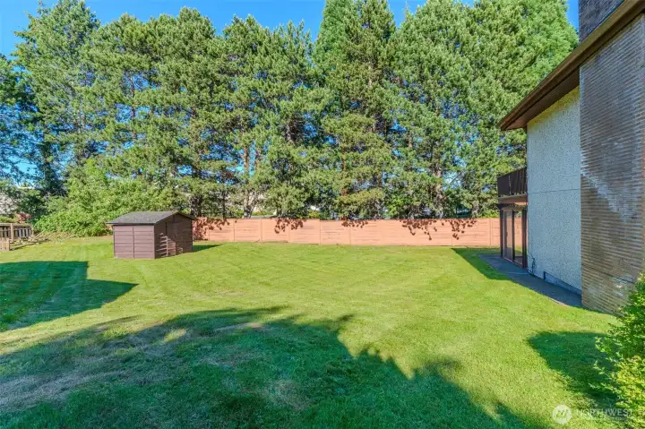 Over 12,000sq/ft lot! Buyer to verify space to build a DADU.