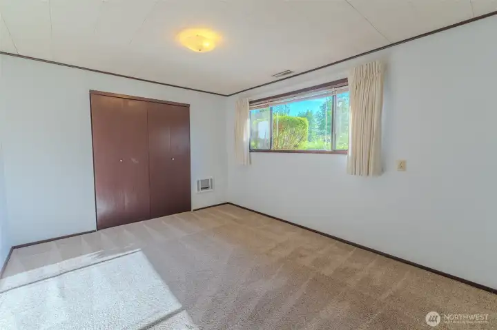 Lower level 4th bedroom or flex space.