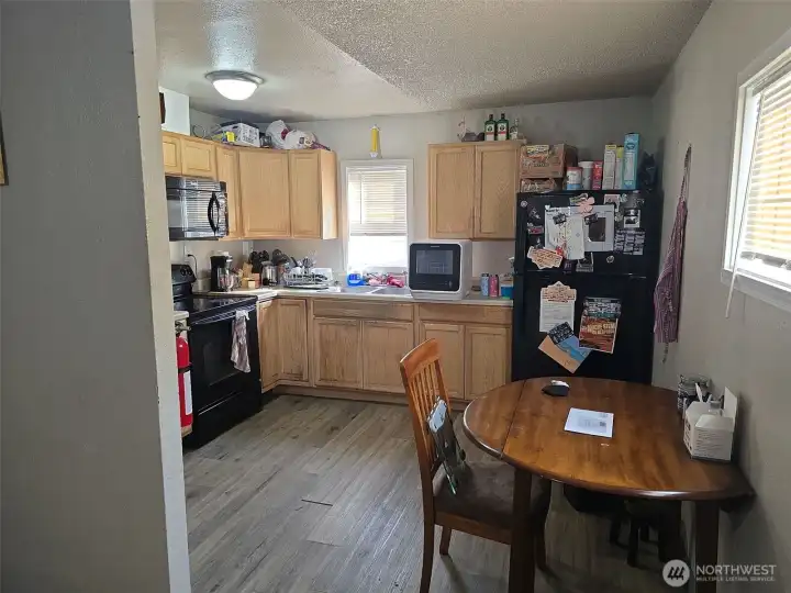 Very Large Kitchen Space in this 624 sq ft residence