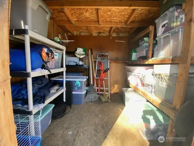 Shed for storage