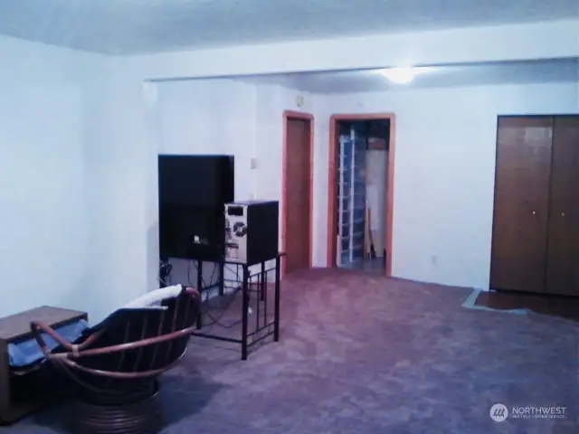Living room on smaller side
