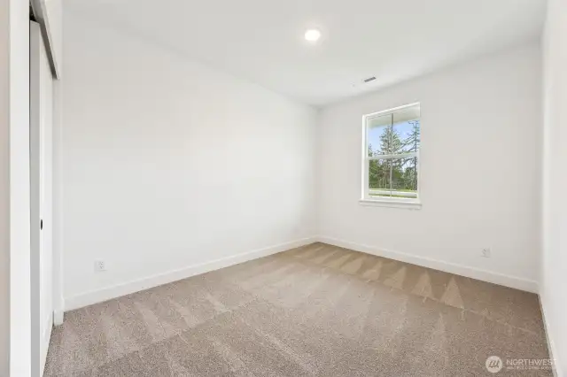 Lower level bedroom.