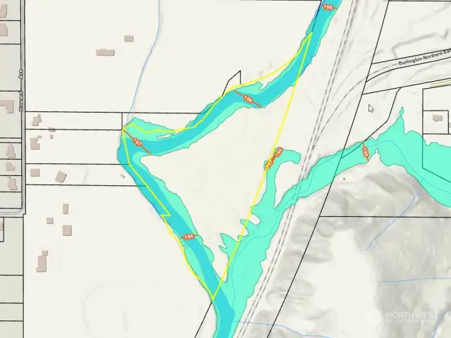 Aerial_2007 Flood Levels