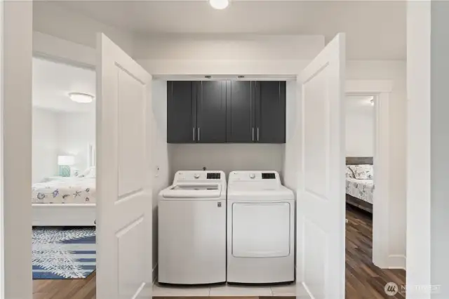 Laundry closet