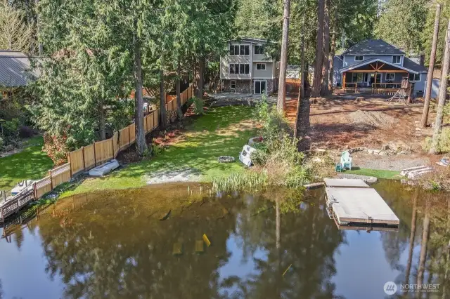 Aerial View from lake