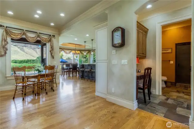 Second dining area