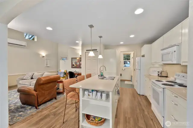 ADU - Open Concept Living/Kitchen
