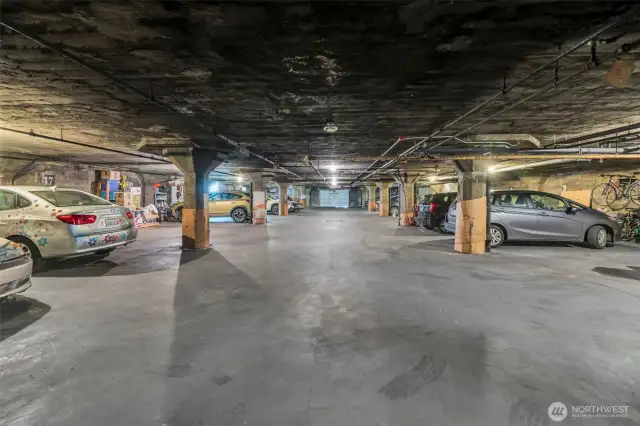 Secured garage