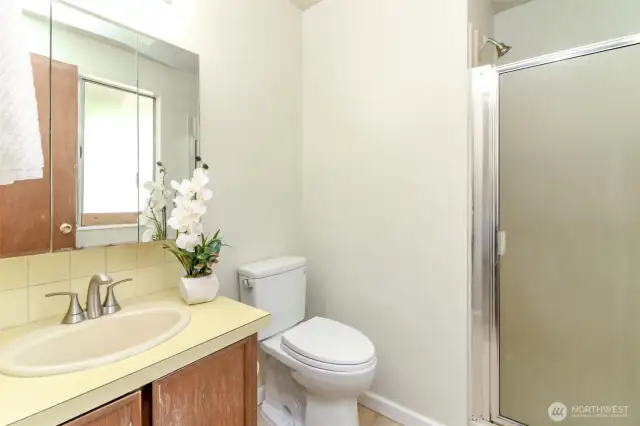 Primary 3/4 Bathroom.