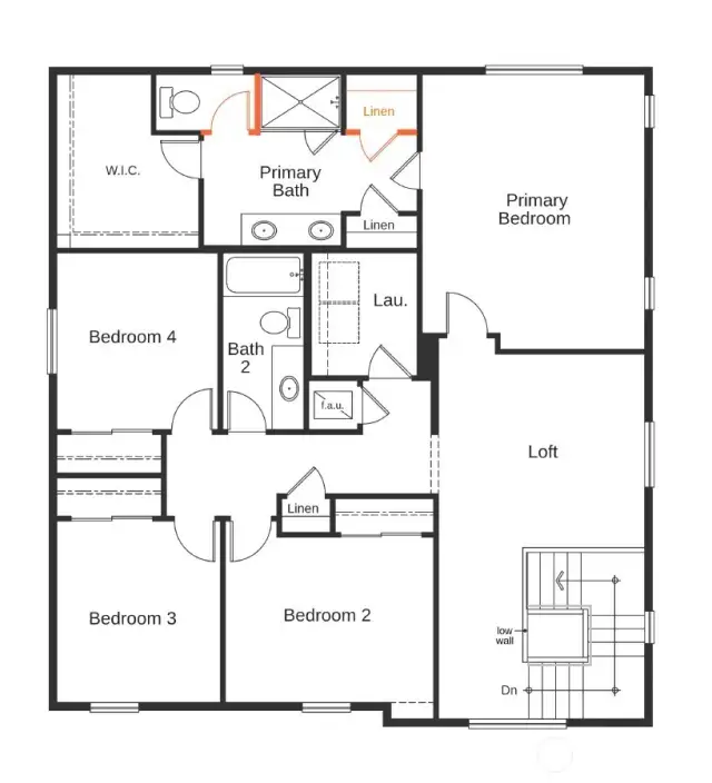second floor