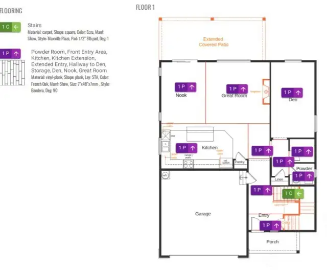 Floor 1 flooring