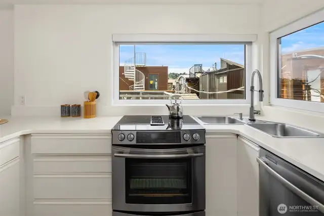 Kitchen with a view!