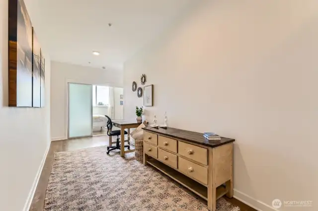 Wide Front Hallway