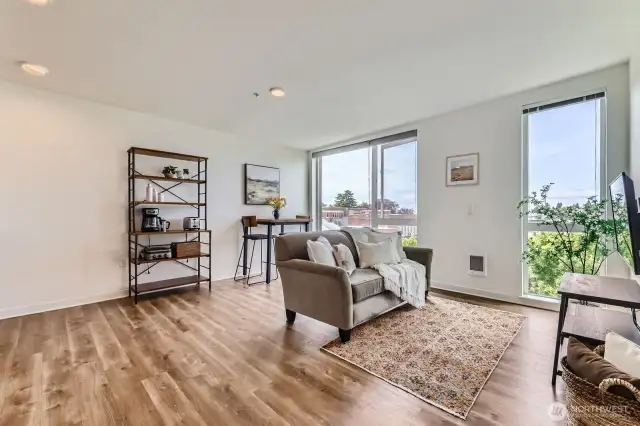 Open Concept Living Area