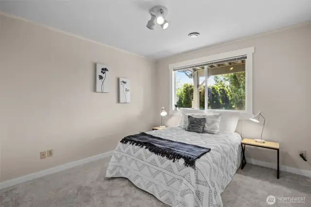 Enjoy privacy and generous space in the third bedroom