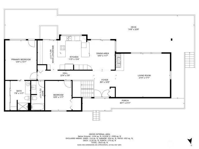 Main floor floor plan