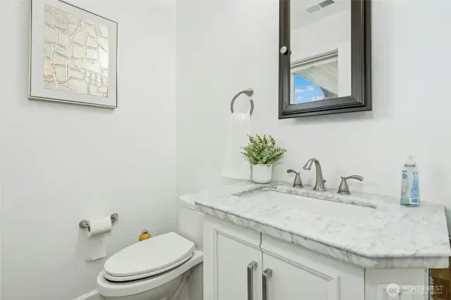 Powder Room on Main Floor