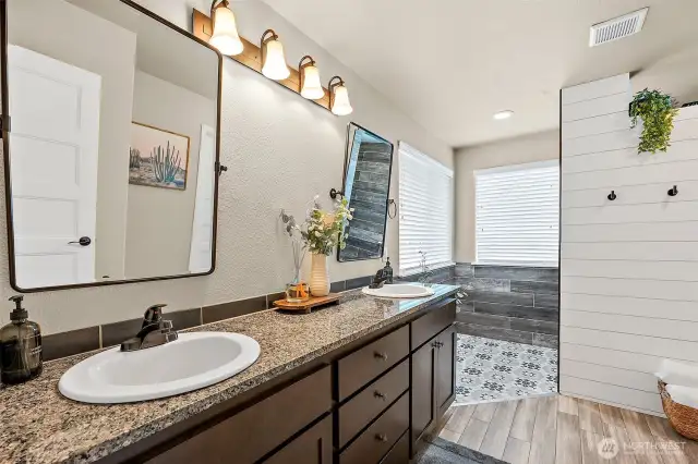 Primary suite upstairs