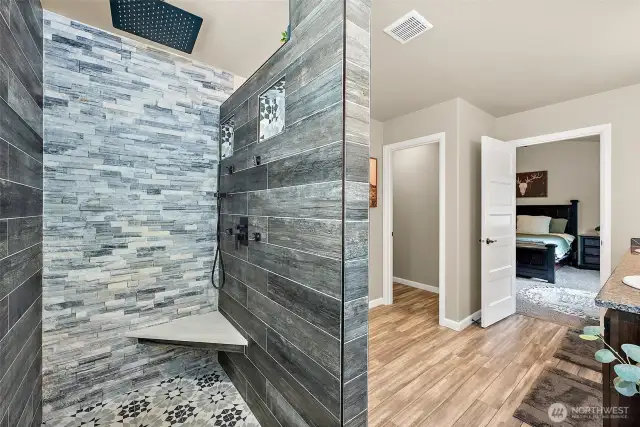 Primary suite upstairs