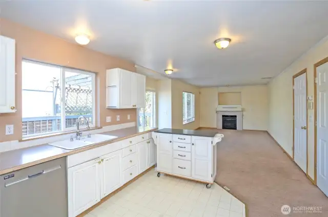 Kitchen ~ Family room