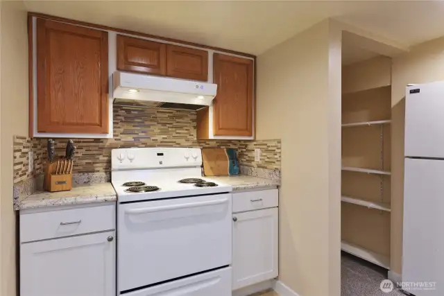 Part of downstairs kitchen