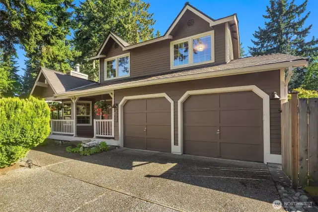 2 car garage