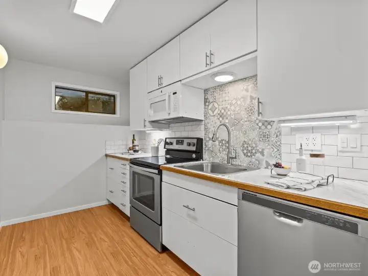 A 2nd kitchen is great for all of the different living options this amazing home allows.