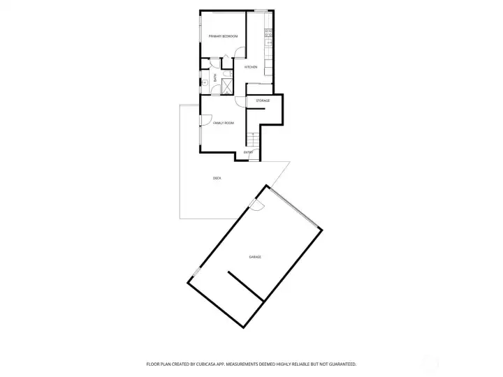 The detached 2 car garage has a large storage area at the back, or it could easily be turned into a shop area.