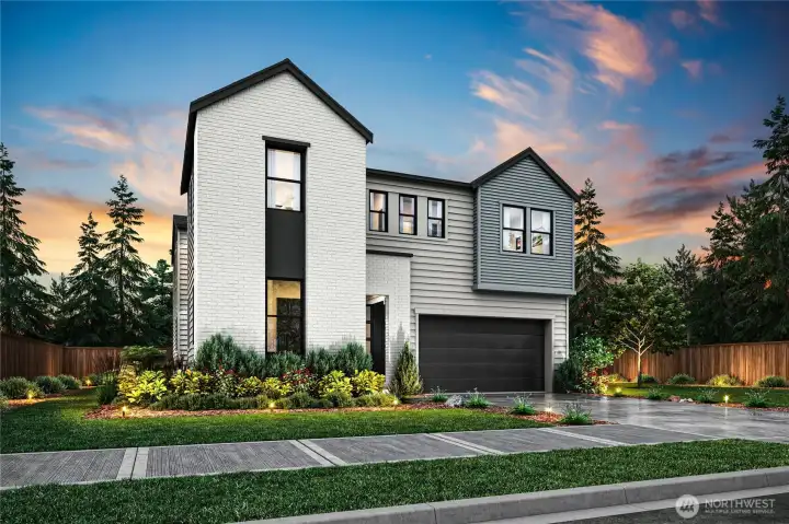 Exterior Rendering - Colors and features may vary