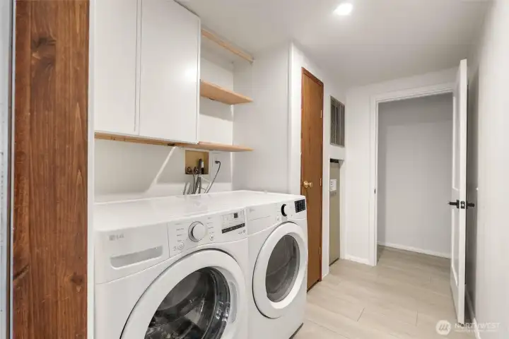 In unit washer & dryer