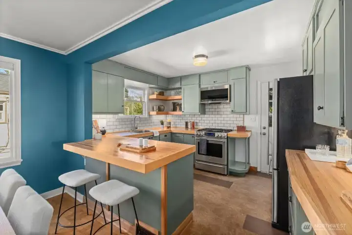 Dining to Kitchen - Main Level