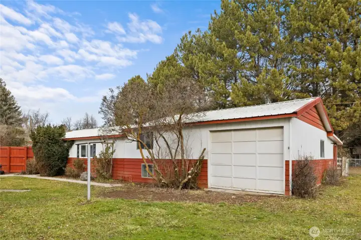 One of the shops - additional space for lawn tools