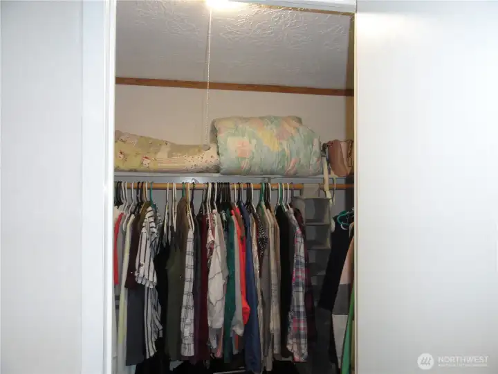 A large walk in closet!