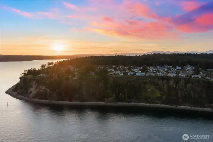 Spectacular sunrises are in your future if you make this home your own.