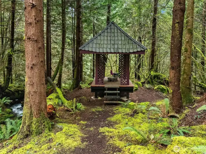 Make sure you take the path down and be one with nature.