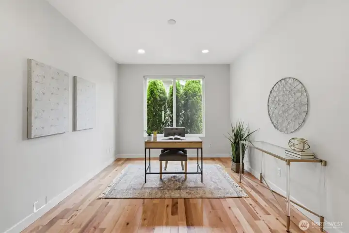 The home office is accessed through double doors and is the perfect spot to get some work done. This home offers so much with its 1680sf. The home office is accessed through double doors and is the perfect spot to get some work done. This home offers so much with its 1680sf.