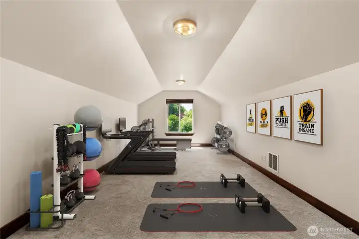 Multi-functional Bonus Room!
