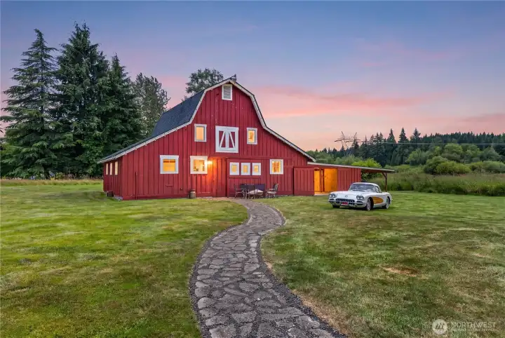 The iconic Red Barn. Wait until you see what is inside...
