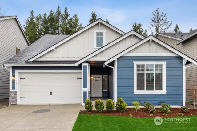 **Photo is a representation only. Same floorplan in the community, different homesite. Colors and features will vary.**