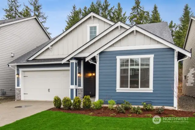 **Photo is a representation only. Same floorplan in the community, different homesite. Colors and features will vary.**