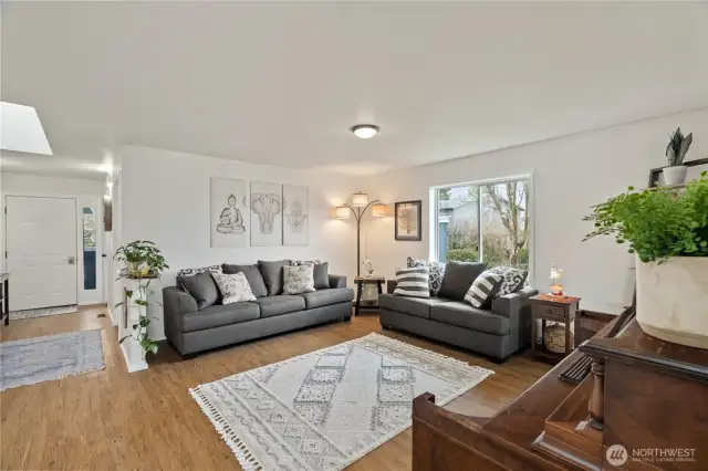2nd living room space could also be used as formal dining room