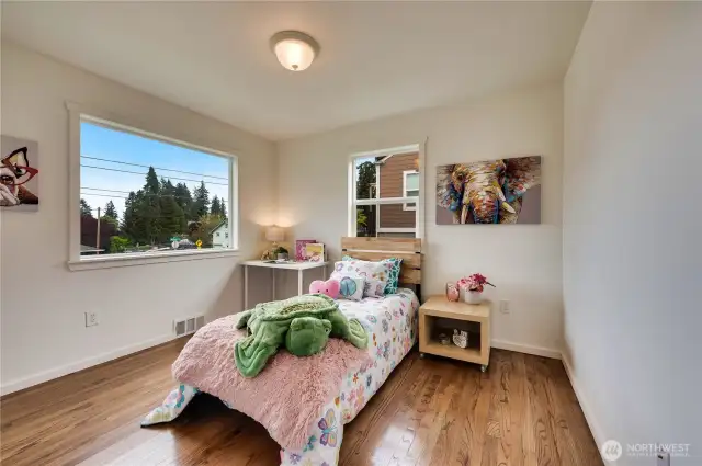 Main Floor Bedroom with Built Ins