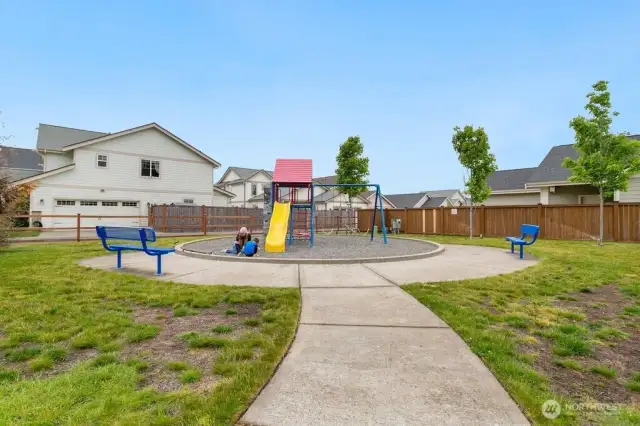 Community park directly behind house. Great for families