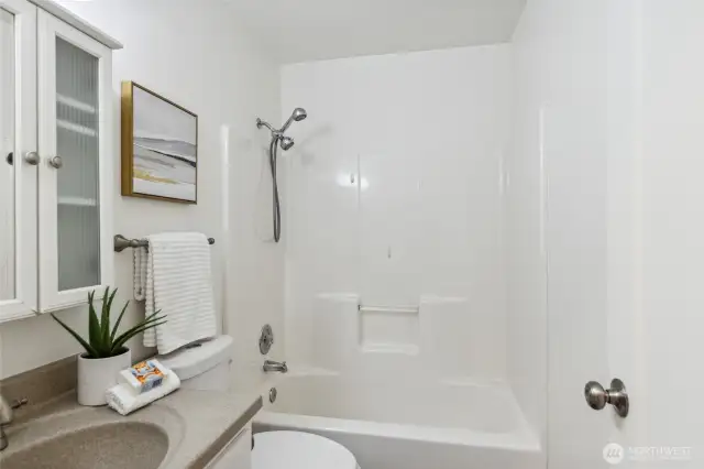 Hall main bath